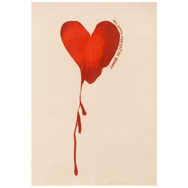 Jim Dine, ‘Satin Heart’, 1968, Caviar20