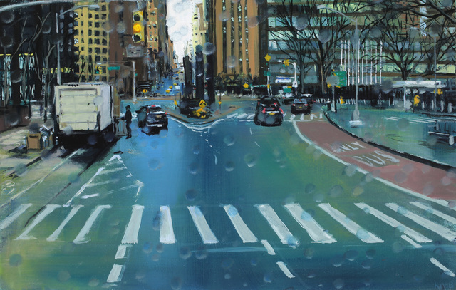 Karen Woods, ‘ 1st Avenue’, Painting, Oil on linen, George Billis Gallery