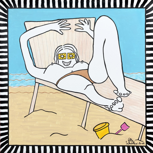 Elke Schmoelzer, ‘Mary_ICONS’, 2019, Painting, Acrylic on Canvas, the gallery STEINER