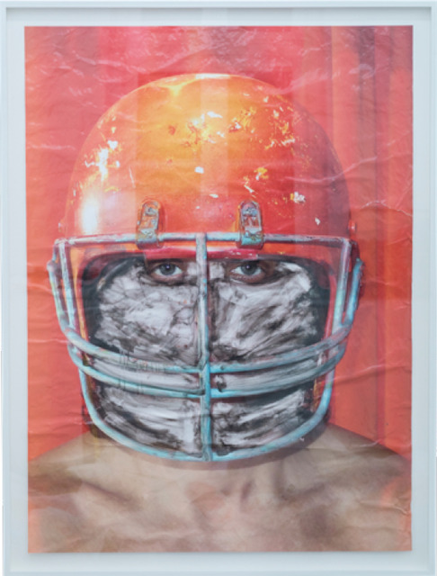 Casey Spooner, ‘DEINSTALL/DESTROY/DISMANTLE: relic from Aachen 2018’, 2018, Mixed Media, Mixed media on photography, Ruttkowski;68