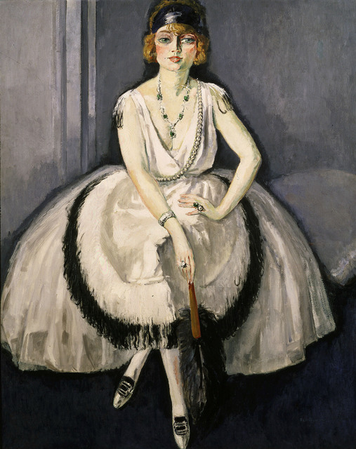 Kees van Dongen, ‘Woman with a fan’, 1913, Painting, Oil on canvas, Art Resource