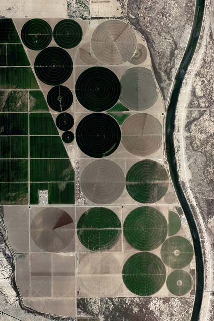 Circular Field # 6, Mojave Desert Series