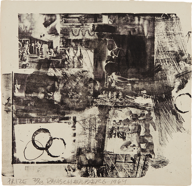 Robert Rauschenberg, ‘Prize, from XXXIV Drawings for Dante’s Inferno’, 1964, Phillips