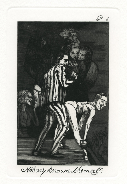 Emily Lombardo, ‘Nobody knows themself, from the Caprichos’, 2014, Childs Gallery