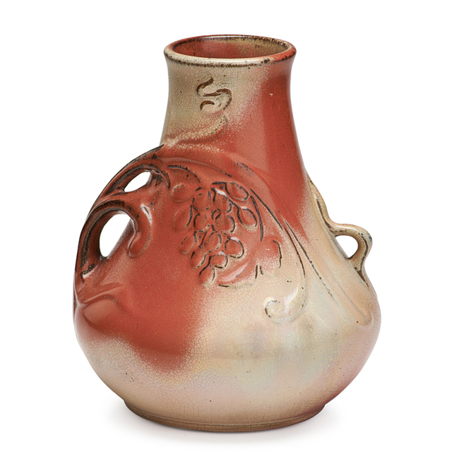 Roseville Pottery, ‘Roseville, Rozane, Rare 8 1/2" Mara Vase, Zanesville, OH’, 1905, Rago/Wright