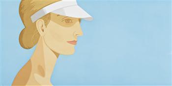 Alex Katz - White Visor