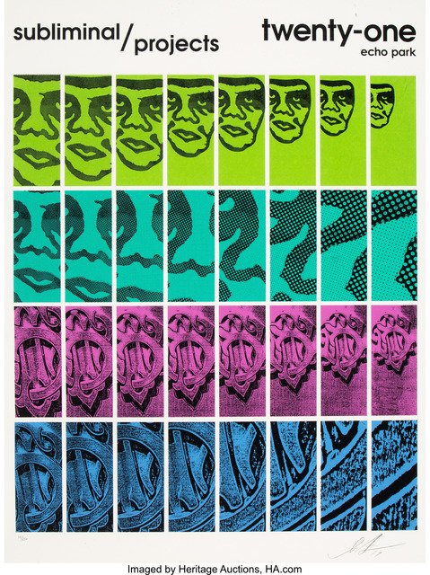 Shepard Fairey, ‘Twenty-One’, 2017, Heritage Auctions