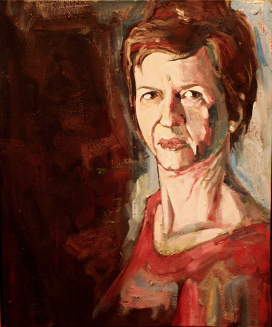 "Portrait in Red" by Dave Hardin.
Oil on Canvas.
19.5" x 23.5" "Portrait in Red" by Dave Hardin.
Oil on Canvas.
19.5" x 23.5"