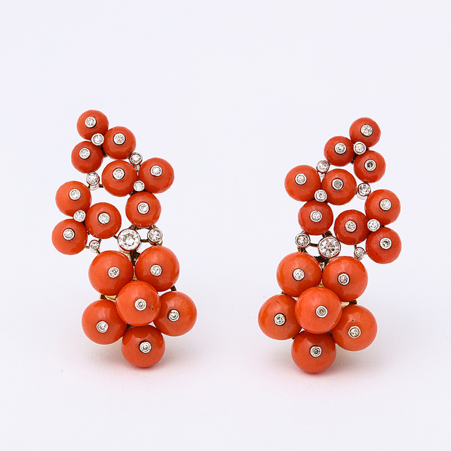 Cartier, ‘Pair of Earrings’, 1930, A La Vieille Russie