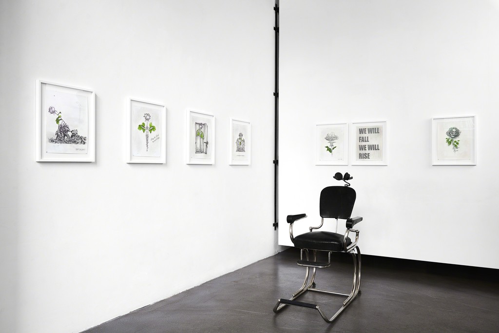 Ludo, 'The Ten Commitments' installation view at The Garage, Amsterdam. Ludo, 'The Ten Commitments' installation view at The Garage, Amsterdam.