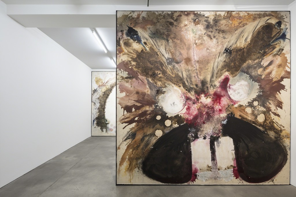 Installation view, Lucy Dodd, 'Lake in the Sky', Sprüth Magers, Berlin, April 29 - June 17, 2017
Photography by Timo Ohler Installation view, Lucy Dodd, 'Lake in the Sky', Sprüth Magers, Berlin, April 29 - June 17, 2017
Photography by Timo Ohler