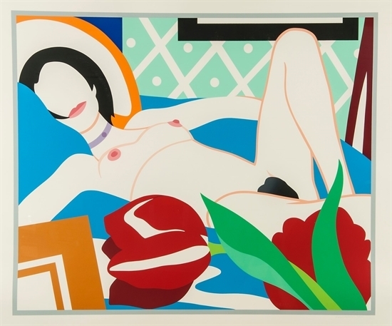 Tom Wesselmann, ‘Monica with Tulips’, 1989, Gerald Hartinger Fine Arts