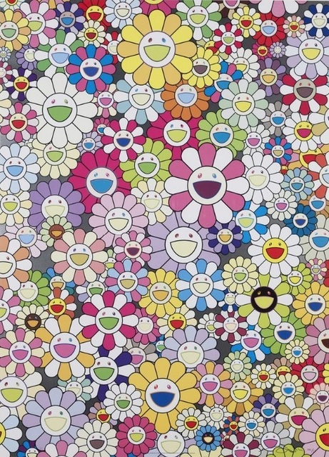 Takashi Murakami, ‘An Homage to Yves Klein Multicolor B’, 2012, Print, Offset lithograph, Vogtle Contemporary