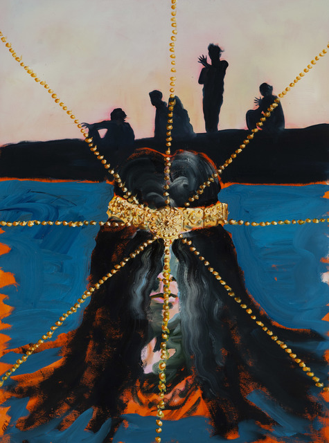 Christian Messier, ‘La solitude des fantômes 5 / The Loneliness of Ghosts 5’, 2020, Painting, Oil on paper / Huile sur papier, Laroche/Joncas