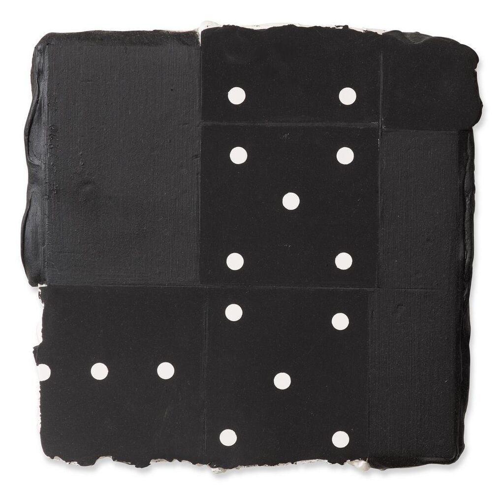 Donald Sultan - Domino Feb. 6 1990