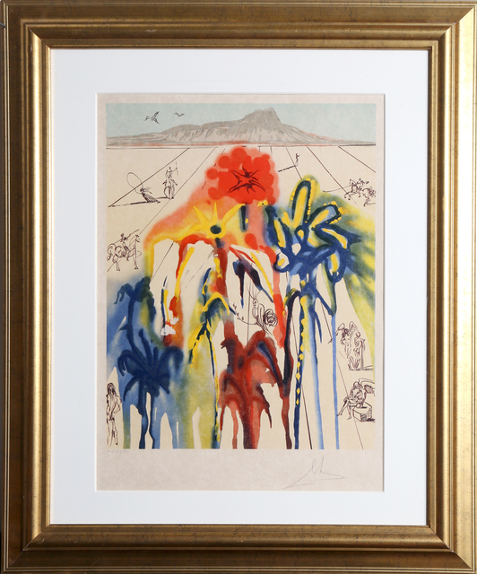 Salvador Dalí, ‘Diamond Head’, 1980, Print, Lithograph, RoGallery