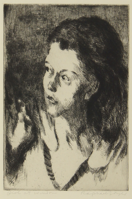 Girl at doorway by raphael soyer essay 07 image