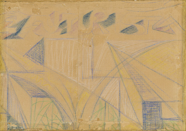 Giacomo Balla, ‘Disegno per manifesto’, 1923, ArtRite
