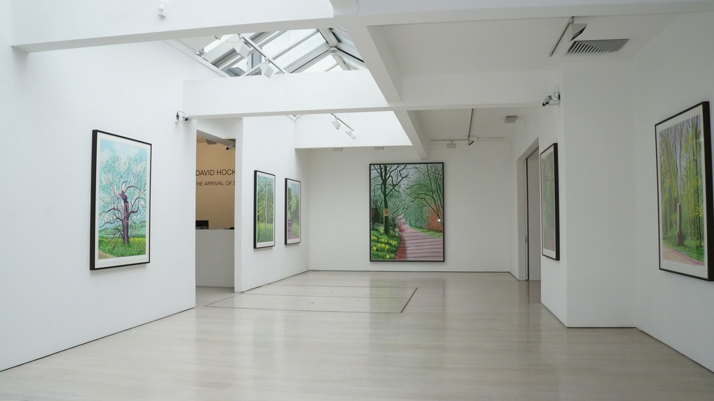 David Hockney: The Arrival of Spring, 2015. 4th floor David Hockney: The Arrival of Spring, 2015. 4th floor