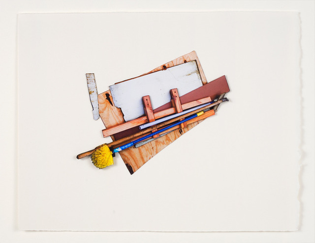 Jennifer Williams, ‘Wood with Yellow Brush’, 2013, Robert Mann Gallery