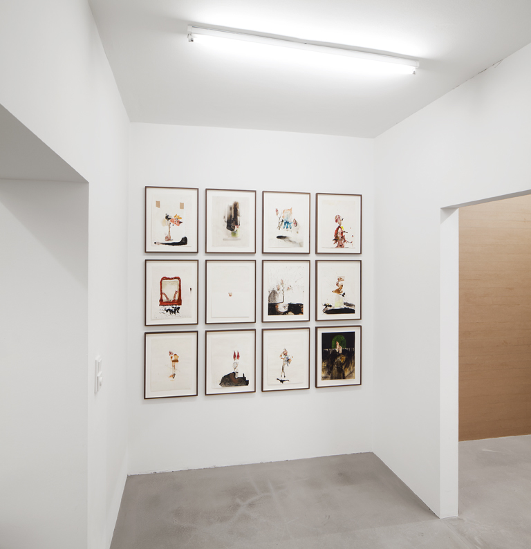 installation view Bleibsel als Reflex, Kadel Willborn, Düsseldorf, Germany, 2013 installation view Bleibsel als Reflex, Kadel Willborn, Düsseldorf, Germany, 2013