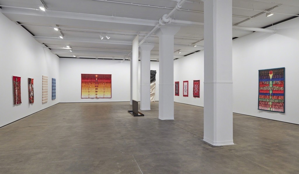 Installation view of Ravelled Threads at Sean Kelly, New York
June 22 - August 3, 2018
Photography: Jason Wyche, New York
Courtesy: Sean Kelly, New York Installation view of Ravelled Threads at Sean Kelly, New York
June 22 - August 3, 2018
Photography: Jason Wyche, New York
Courtesy: Sean Kelly, New York