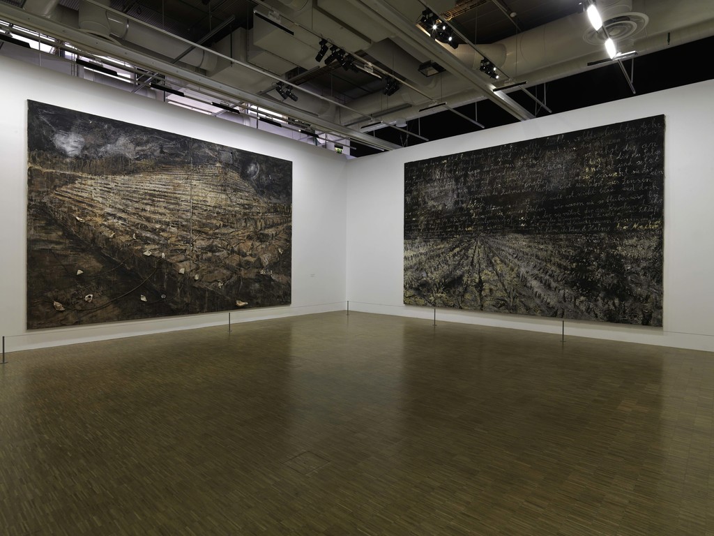 Installation view of "Anselm Kiefer" at Centre Pompidou, Paris (2015-2016) Installation view of "Anselm Kiefer" at Centre Pompidou, Paris (2015-2016)