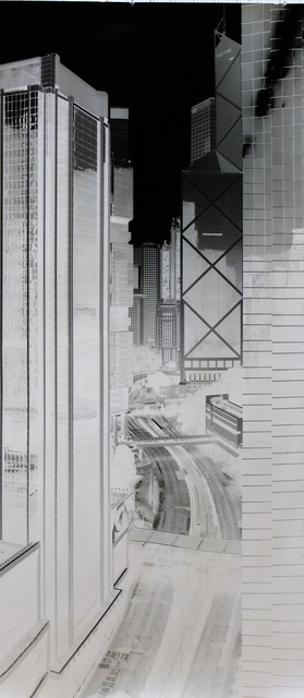 Shi Guorui 史国瑞, ‘Queensway Hong Kong 6 May 2014’, 2014, Photography, Unique Camera Obscura, gelatin silver print, 10 Chancery Lane Gallery