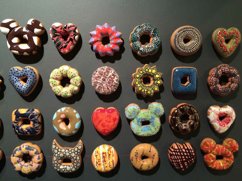 Jae Yong Kim "Donut Rush" installation view Jae Yong Kim "Donut Rush" installation view