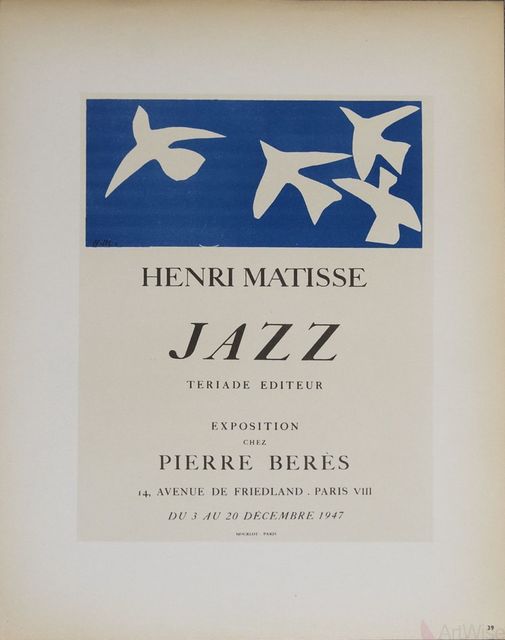 Henri Matisse, ‘Jazz - Pierre Beres’, 1959, ArtWise