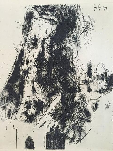 Jack Levine, ‘Hillel’, 20th Century, Lions Gallery
