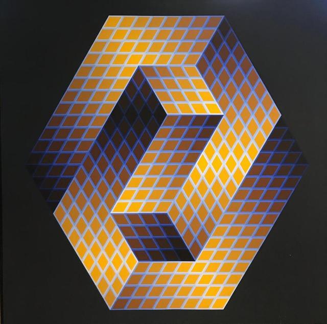 Victor Vasarely Gestalt (1969) Artsy