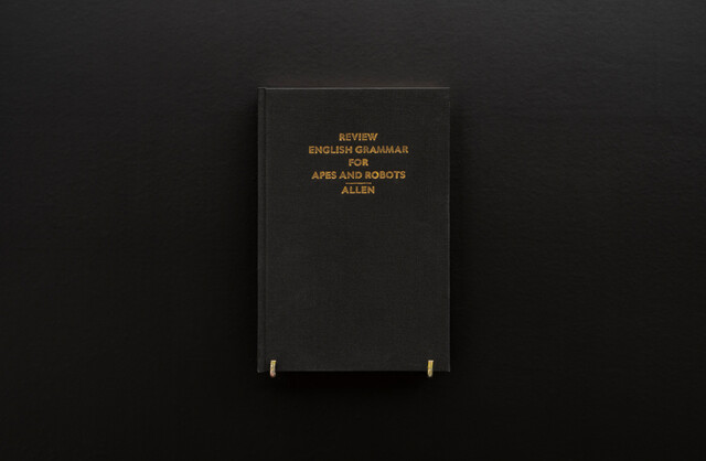 English Grammar Book for Apes and Robots — Ludovic Bernhardt (2025)