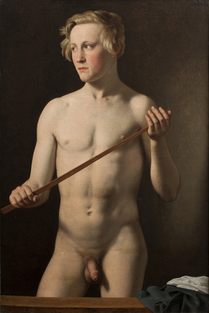 Christoffer Wilhelm Eckersberg, ‘Standing Male Model, Carl Frørup’, 1837, Statens Museum for Kunst