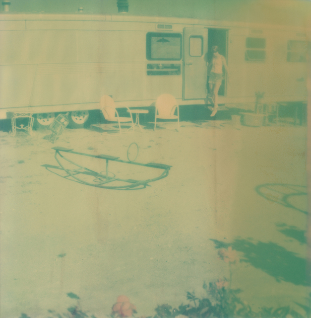 Stefanie Schneider, ‘Under Water (The Girl behind the White Picket Fence)’, 2013, Photography, Analog C-Print, hand-printed by the artist on Fuji Crystal Archive Paper, based on a Polaroid, not mounted, Instantdreams