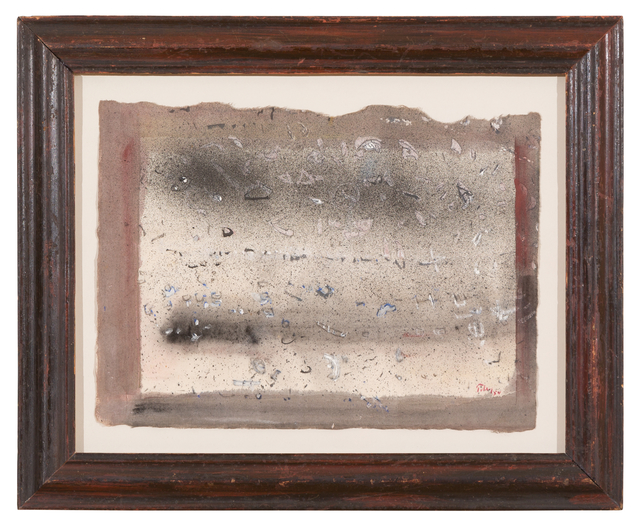 Mark Tobey, ‘Untitled’, 1954, Drawing, Collage or other Work on Paper, Tempera on paper, Galerie Knoell, Basel