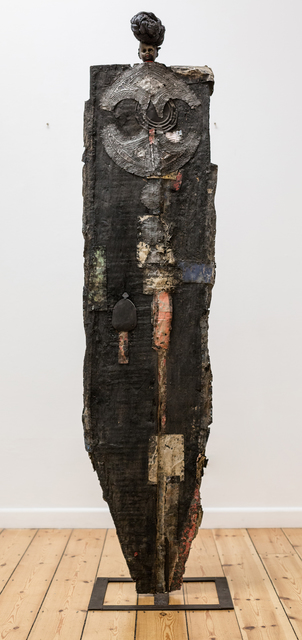 Gérard Quenum, ‘La bourgeoise au grand boubou parade dans la rue’, 2018, Sculpture, October Gallery