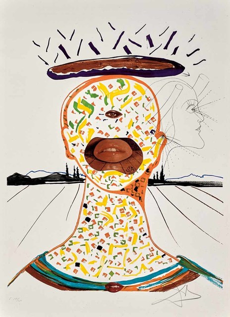 Salvador Dalí, ‘Cyclopean Make-Up (Imaginations and Objects of the Future)’, 1975, Martin Lawrence Galleries