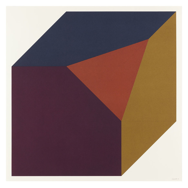 Sol LeWitt, ‘Forms Derived from a Cube (Colors Superimposed) 5’, 1991, Alan Cristea Gallery