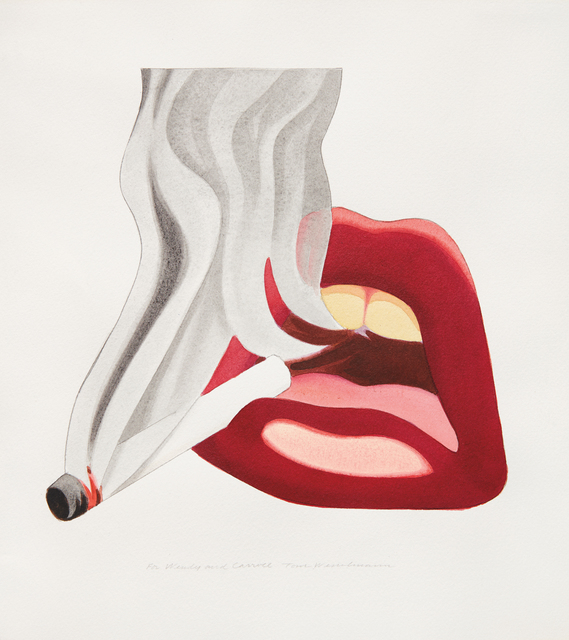Tom Wesselmann, ‘From Smoker #7’, 1976, Drawing, Collage or other Work on Paper, Pencil, Liquitex on 100% rag paper, Phillips