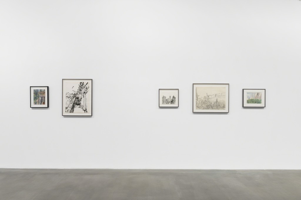 Avigdor Arikha, Landscapes, Installation View, 2018, Courtesy the artist and Blain|Southern, Photo: Trevor Good Avigdor Arikha, Landscapes, Installation View, 2018, Courtesy the artist and Blain|Southern, Photo: Trevor Good