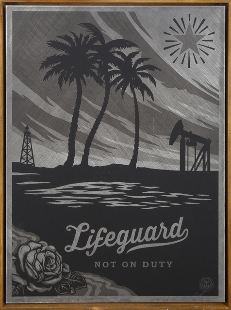 Shepard Fairey (OBEY), ‘Lifeguard Not On Duty’, 2014, Julien's Auctions