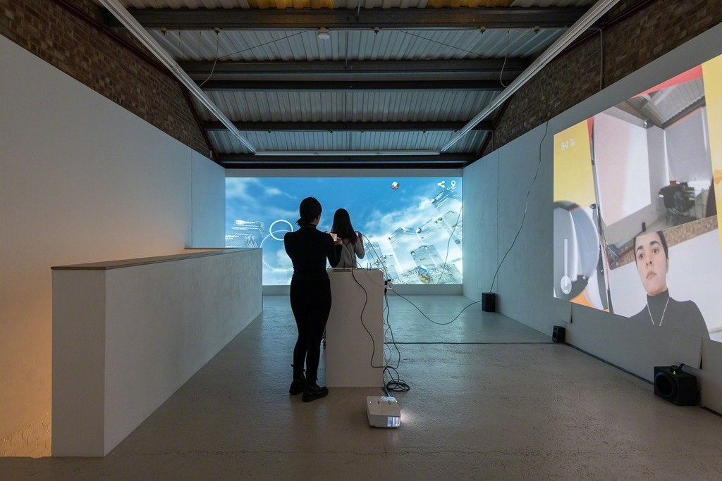 Installation view of Marc Lee “Non-Places” at Annka Kultys Gallery, London 2019. Photo: Annka Kultys Gallery (Damian Griffiths) Installation view of Marc Lee “Non-Places” at Annka Kultys Gallery, London 2019. Photo: Annka Kultys Gallery (Damian Griffiths)