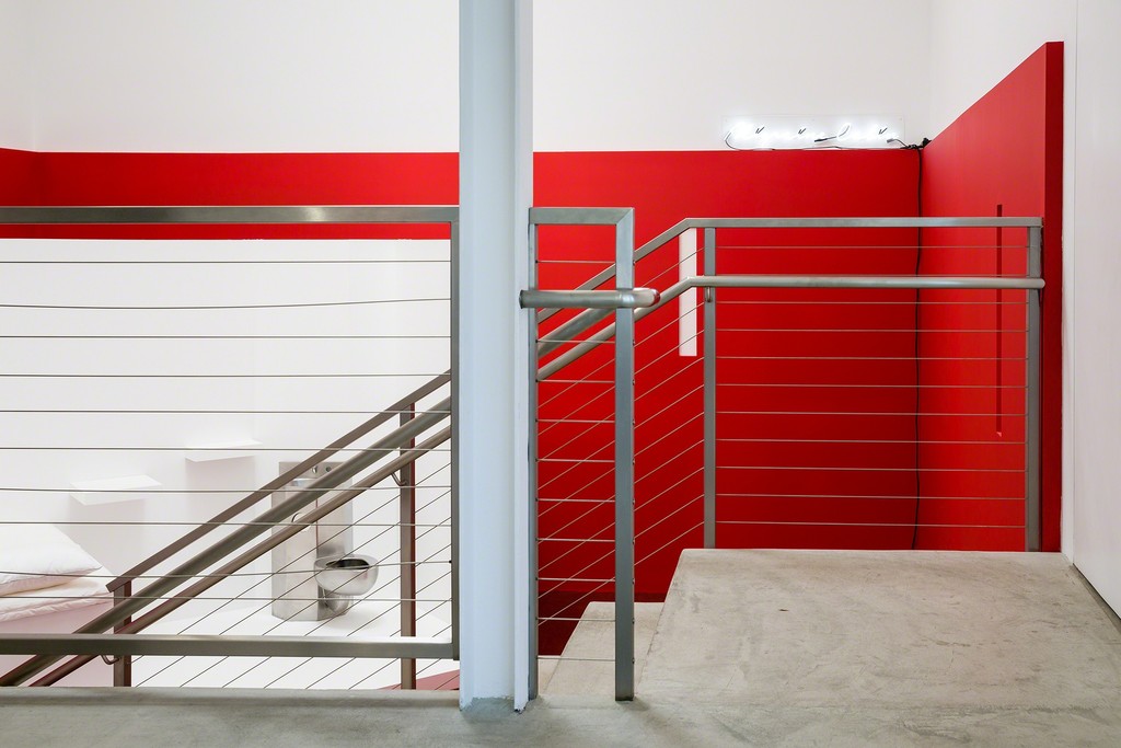 Marco Rios, "Migraine Cabin", 2015, Mixed media Marco Rios, "Migraine Cabin", 2015, Mixed media