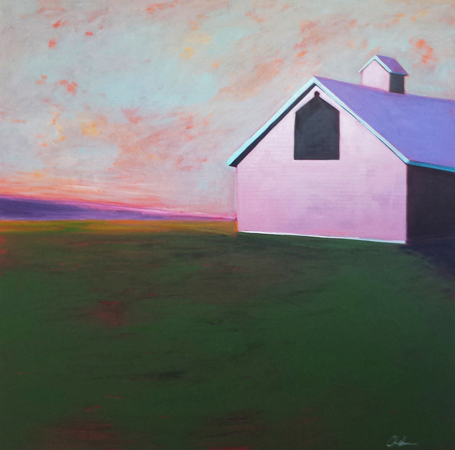 Melissa Chandon, ‘Adirondack Barn’, 2014, Painting, Acrylic on panel, Tasende Gallery