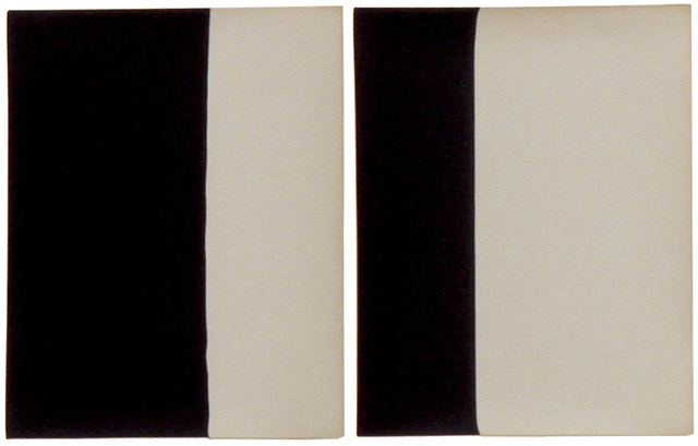Alison Rossiter, ‘Darko Carbon Matte, exact expiration date unknown, ca. 1920s, processed 2011 (#4)’, 2011, Photography, Two Gelatin Silver Prints, Yossi Milo Gallery