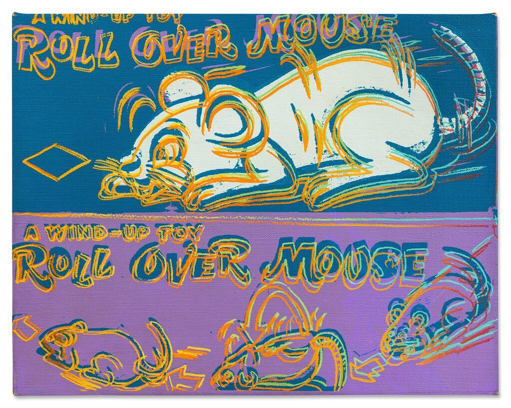 Andy Warhol - Roll Over Mouse (Toy Painting)