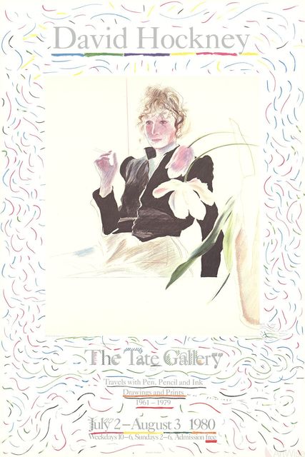 David Hockney, ‘David Hockney-Travels with Pen, Pencil, and Ink-1980 Drawngs and Prints, 1961 - 1979’, 1980, David Lawrence Gallery