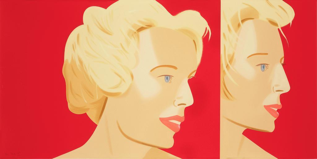 Alex Katz - Coca-Cola Girl 4