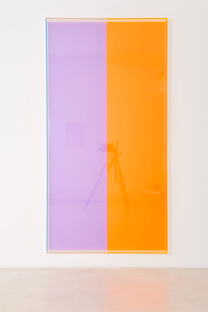 Regine Schumann, ‘colormirror violet orange bonn’, 2018, Galerie Judith Andreae